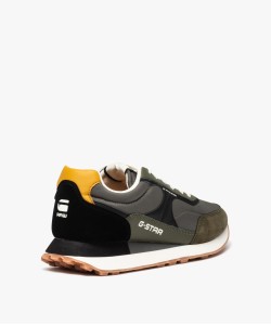 Baskets homme bicolores et bi-matières à lacets - G-Star Raw